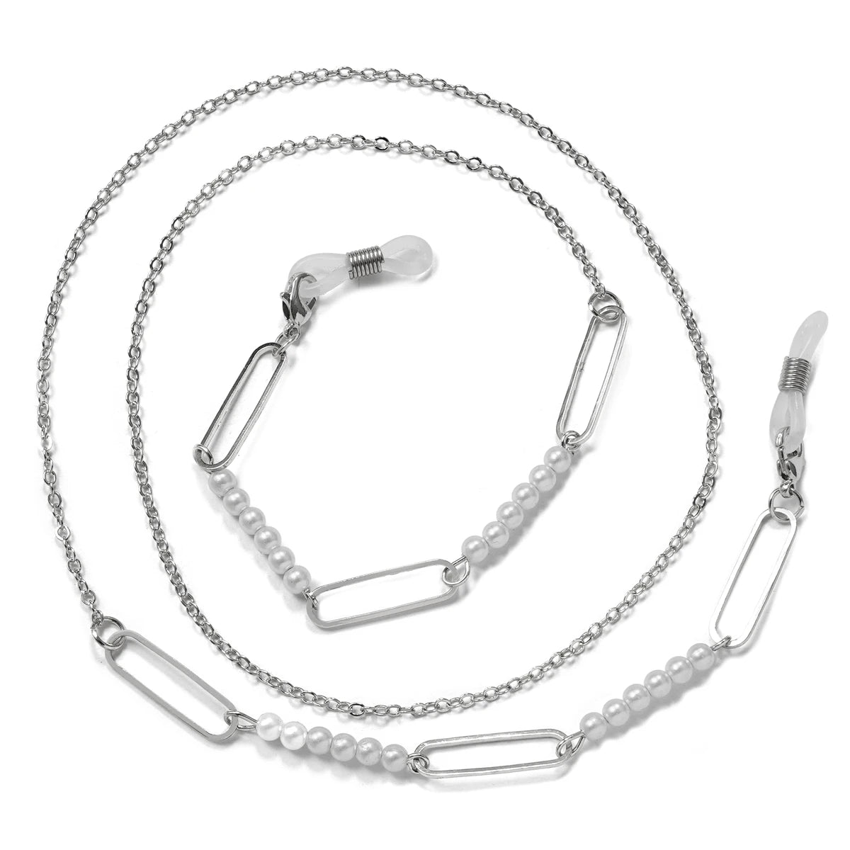 💎 Chaîne Lunettes Perles Élégante