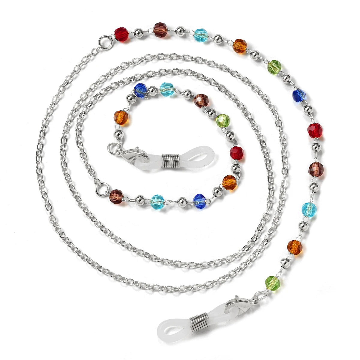 💎 Chaîne Lunettes Perles Élégante