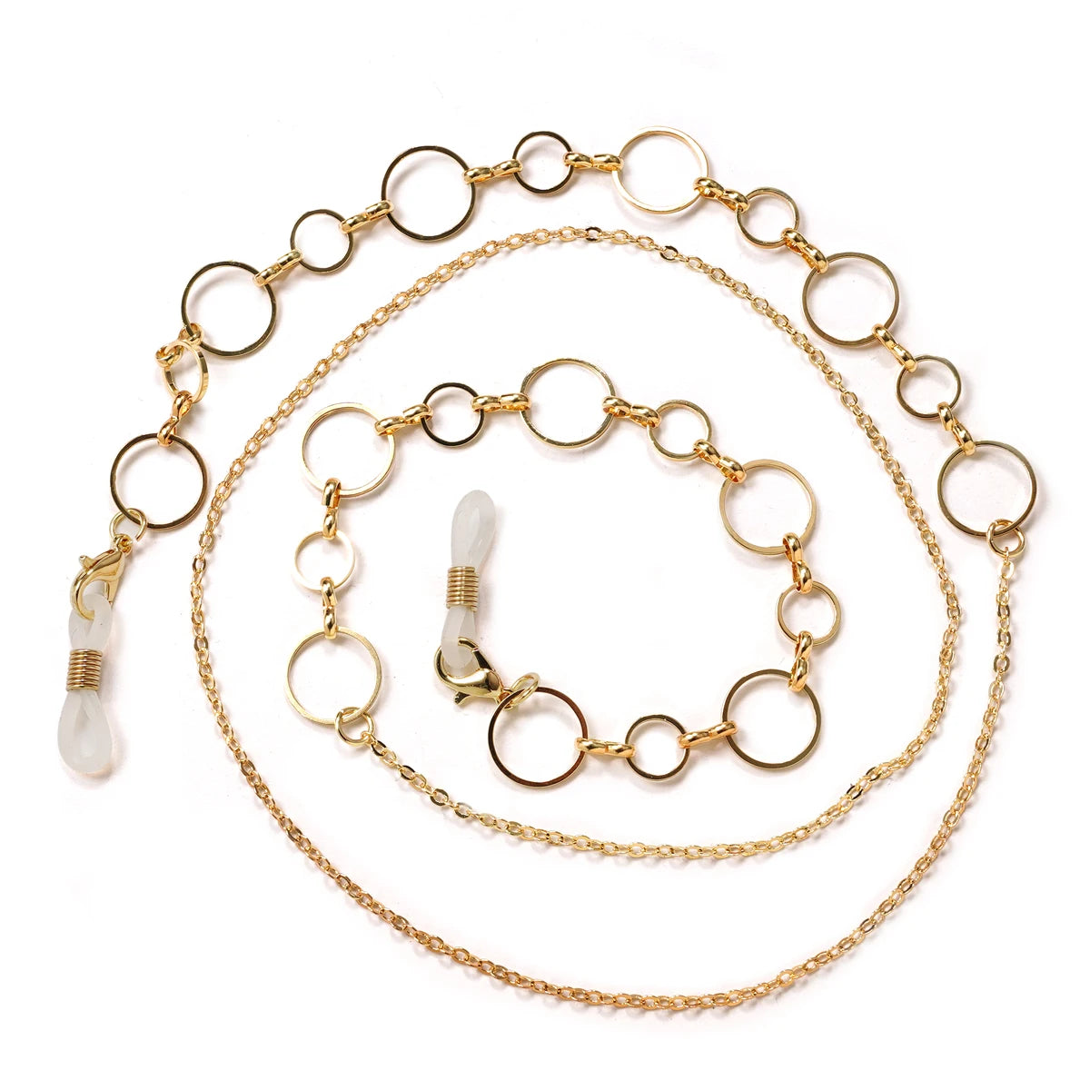 💎 Chaîne Lunettes Perles Élégante