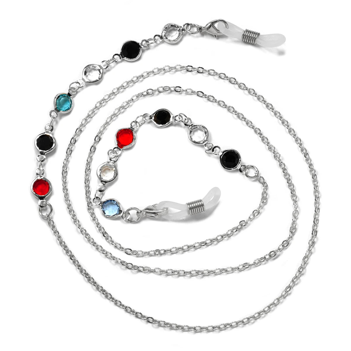 💎 Chaîne Lunettes Perles Élégante