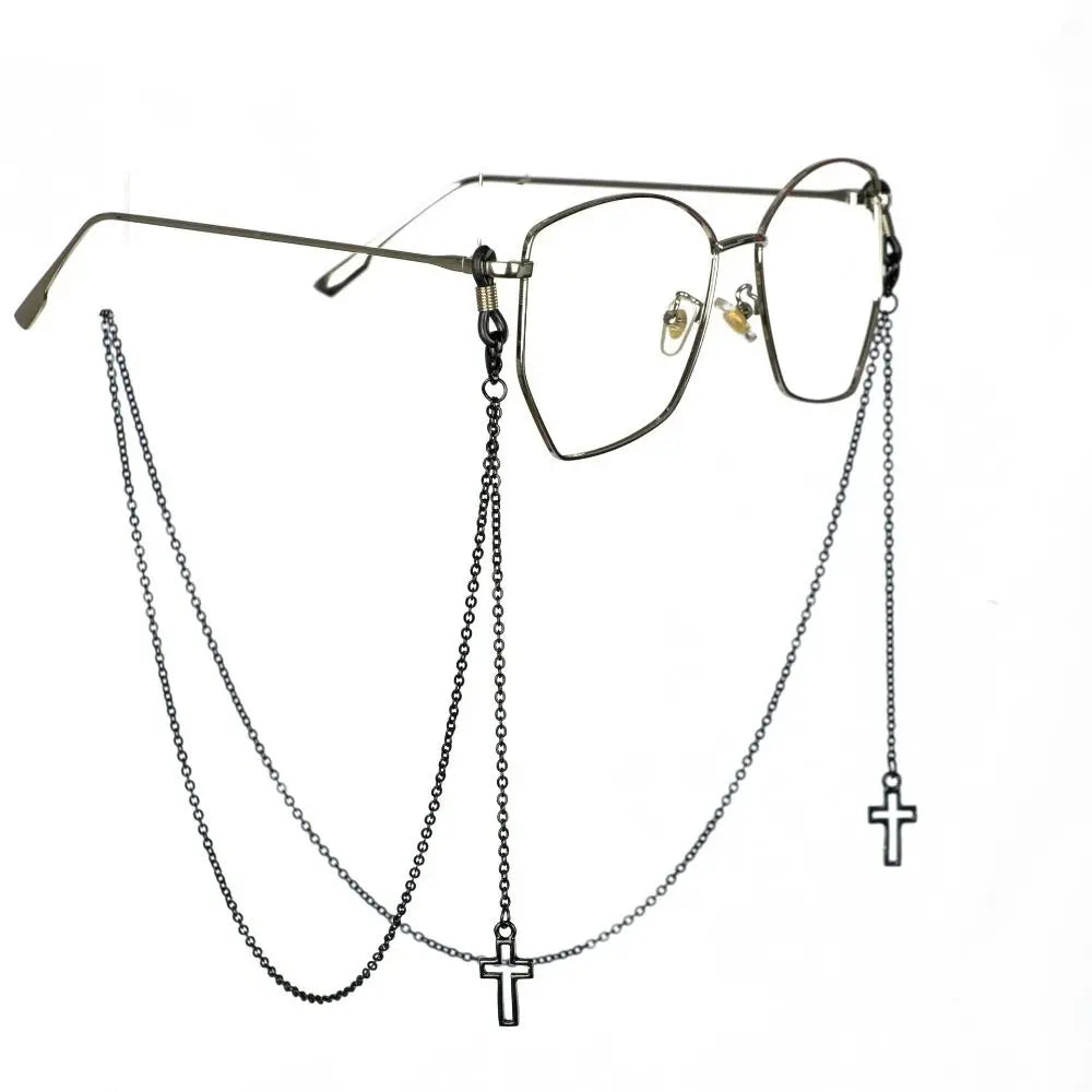 ✨ Chaîne Lunettes Étoiles Perles